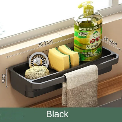 Sink Drain Organizer Shelf