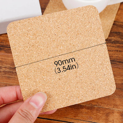 Natural Cork Drink Coasters