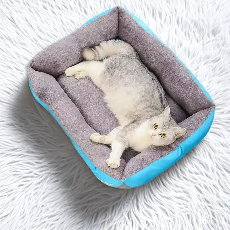 Large Plush Dog & Cat Bed Cushion