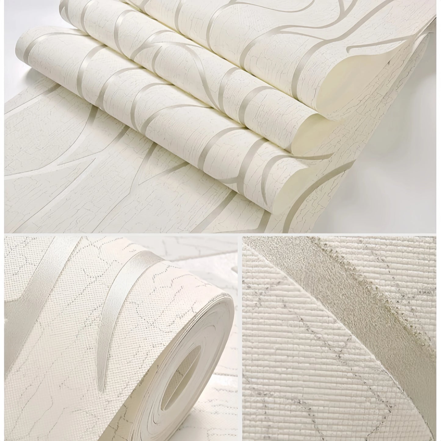 3D Geometric Peel & Stick Wallpaper Roll
