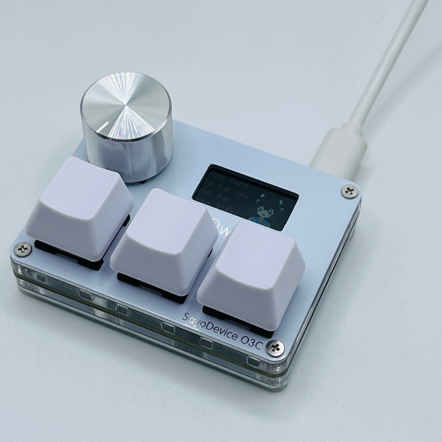 SayoDevice O3C Magnetic Macro Keyboard
