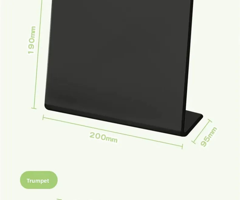 Vertical Magnetic Desktop Message Board
