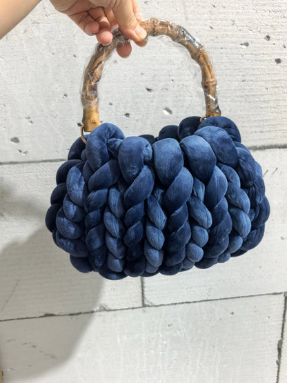 Chunky Knit Bucket Handbag