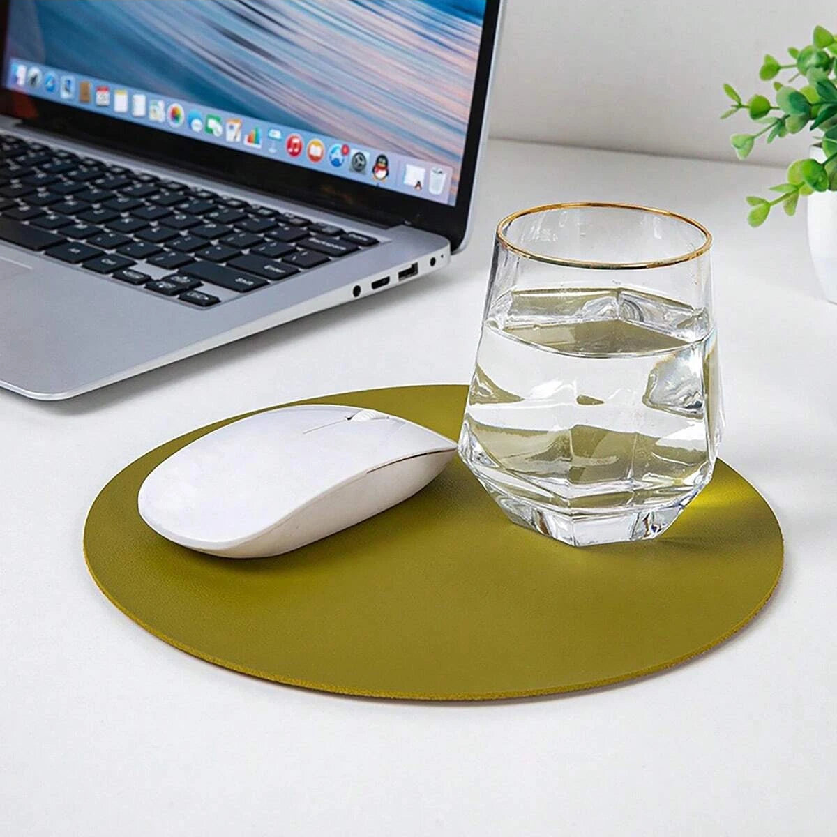 Leather Mouse Pad Minimalist Desk Mat
