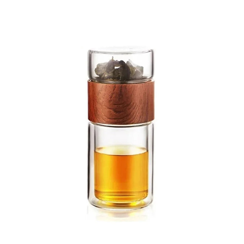 240ml Glass Tea Infuser Bottle