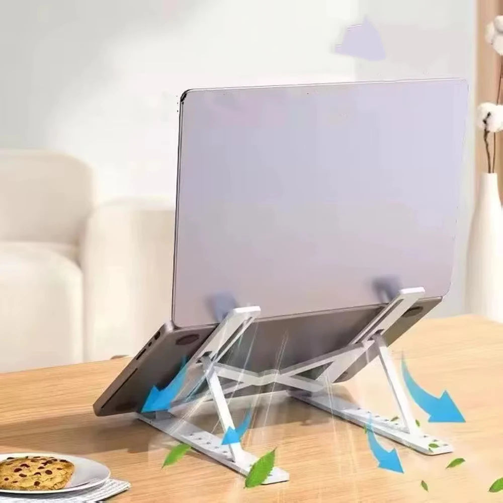 Adjustable Foldable Laptop Stand for Laptops & Tablets