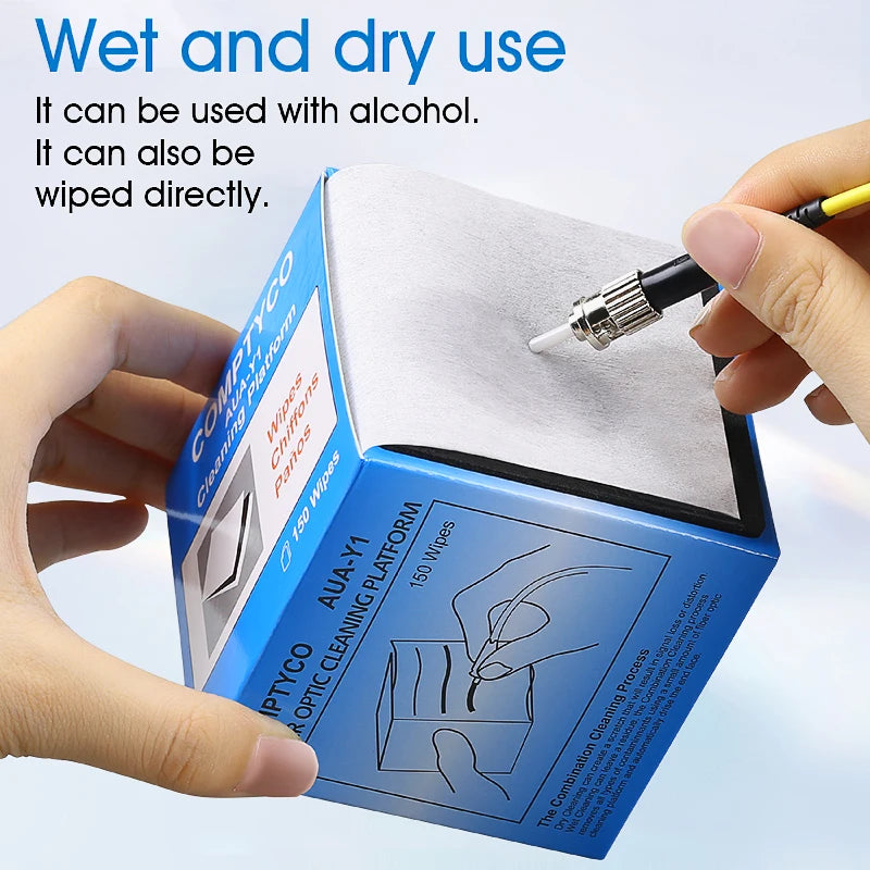 AUA-Y1 Fiber Optic Cleaning Wipes