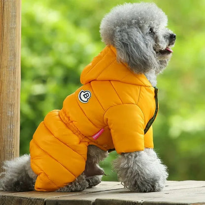 Waterproof Four-Legged Dog Jumpsuit Jacket