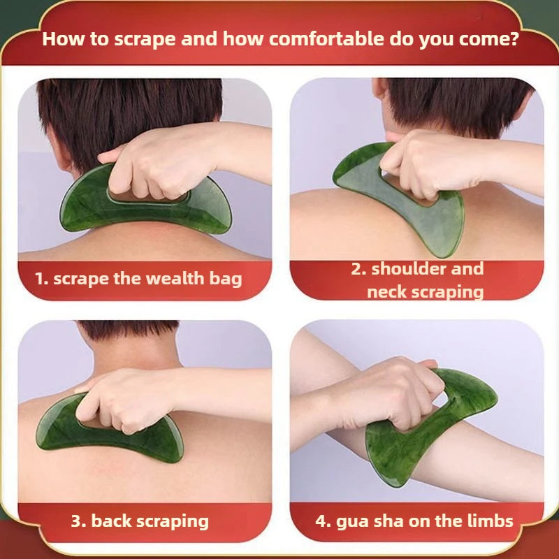 Resin Gua Sha Body Massage Tool