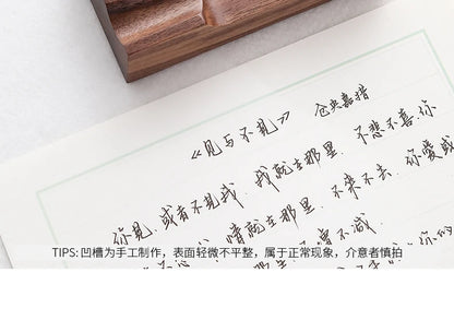 Walnut Wood Pen Rest