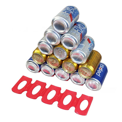 Silicone Fridge Can & Bottle Organizer Mat