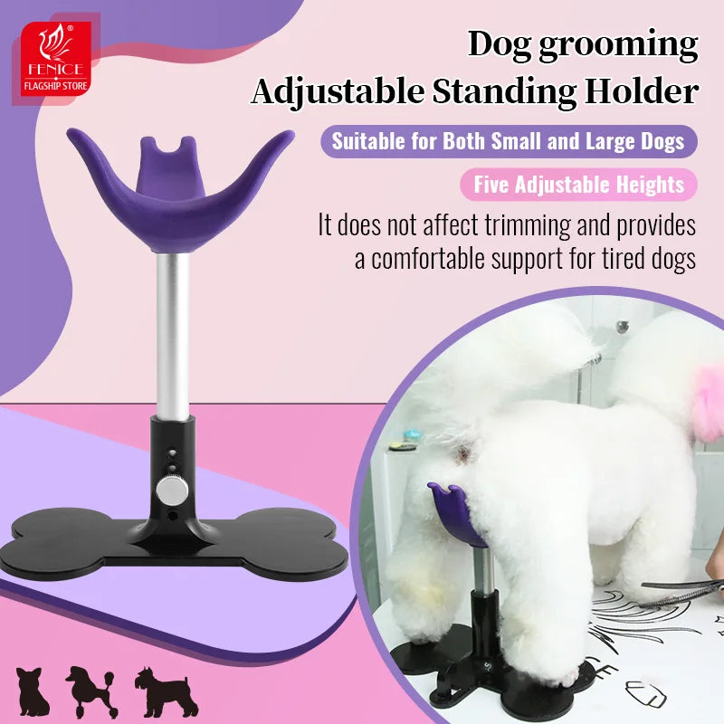 Adjustable Dog Grooming Standing Support Holder