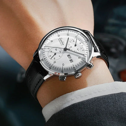 Men's Automatic Mechanical Stainless Steel Business Watch