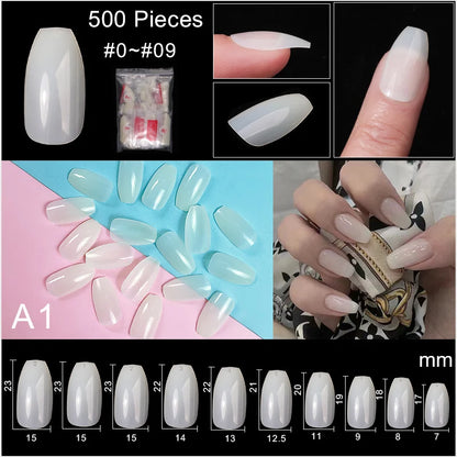 Full Cover False Nail Tips