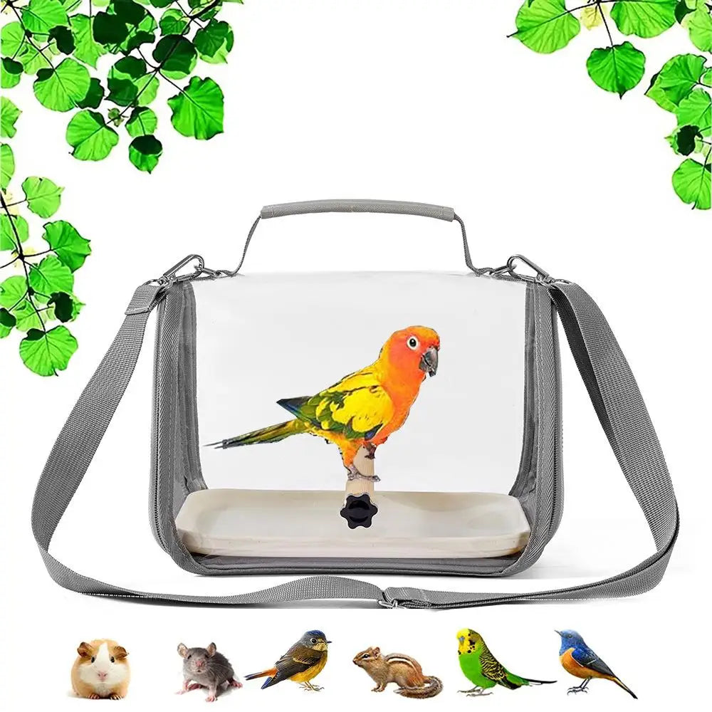 Portable Bird Travel Carrier Bag