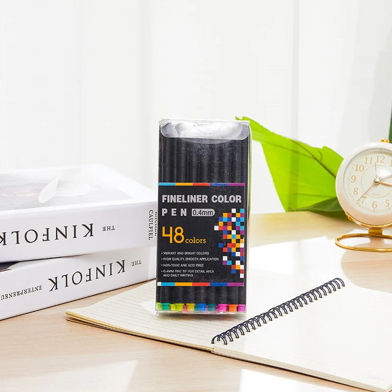 Colourful Line Drawing Pen Set