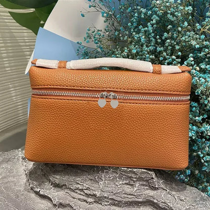 Women’s Genuine Leather Small Boston Bag
