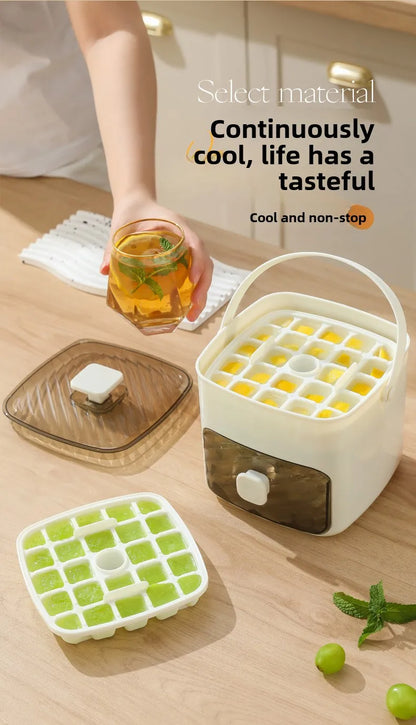 Double Layer Large Capacity Ice Cube Mold Maker Machine
