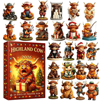 24-Day Christmas Cow Advent Calendar