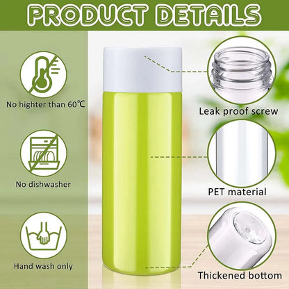 Clear Plastic Juice Bottles