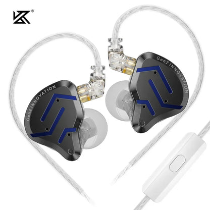 KZ ZSN Pro 2 Hybrid HiFi In-Ear Earphones