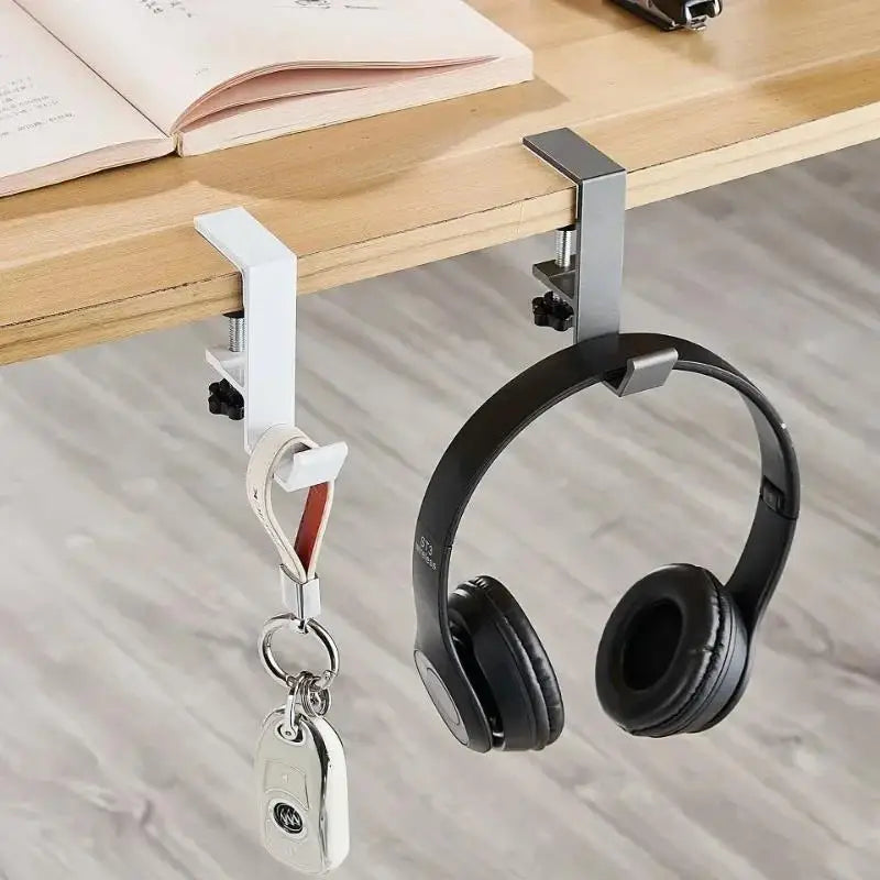 Adjustable Under-Desk Storage Hook