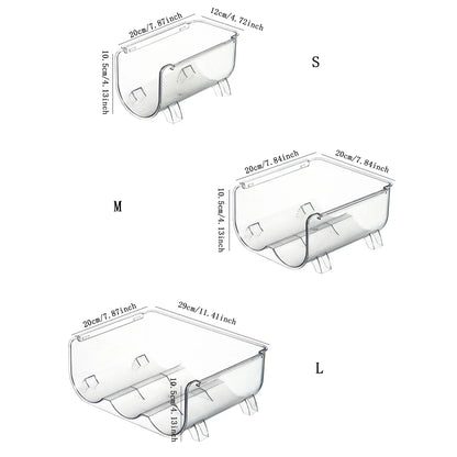 Stackable Transparent Bottle & Mug Storage Rack