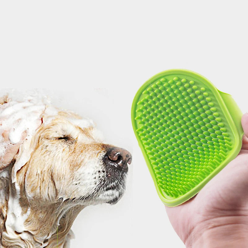 Soft Rubber Pet Bath Brush