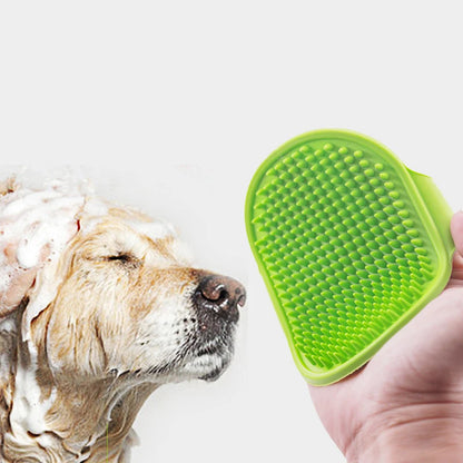 Soft Rubber Pet Bath Brush