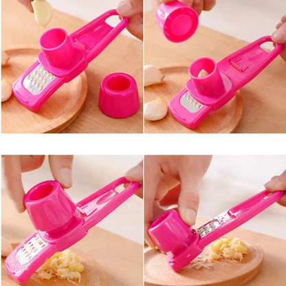 Mini Garlic Press & Grinder