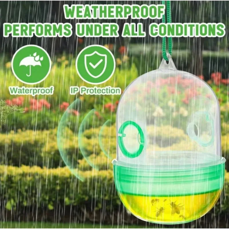 Reusable Hanging Fly & Wasp Trap