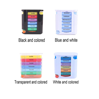 7-Day Weekly Pill Organiser Box