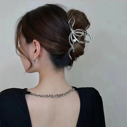 Geometric Metal Hair Claw Clip