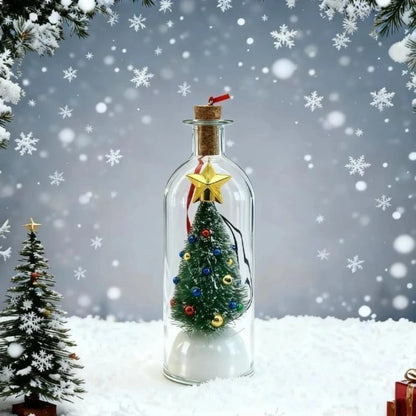 Recordable Christmas Tree Message Bottle