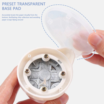 Portable Multi-Radius Corner Rounder Punch for Scrapbooking & DIY