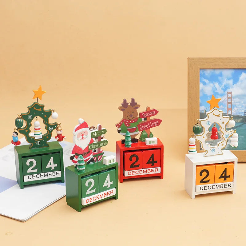 Wooden Christmas Countdown Calendar