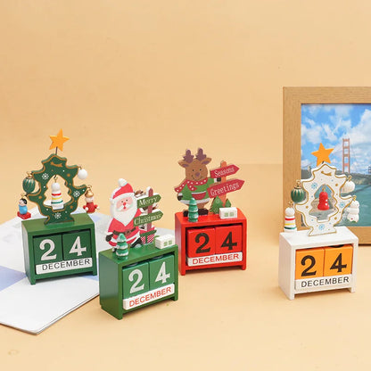 Wooden Christmas Countdown Calendar