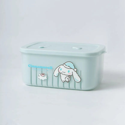 Cute Cartoon Food Storage & Washing Container