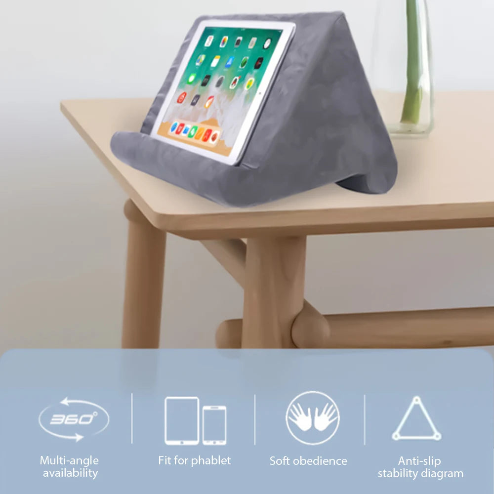 Tablet & Phone Holder Pillow Stand