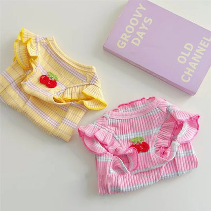 Striped Dog Vest