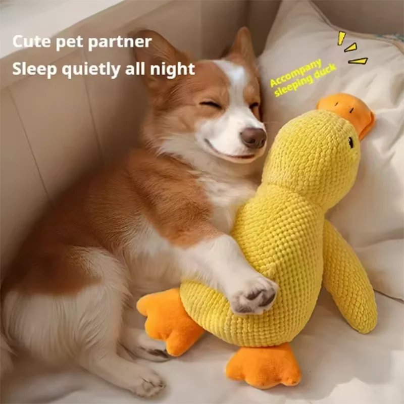 Duck Plush Squeaky Dog Toy