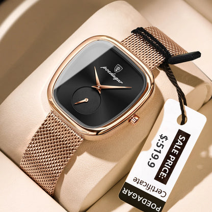 783W Women's Stainless Steel Mesh Quartz Watch