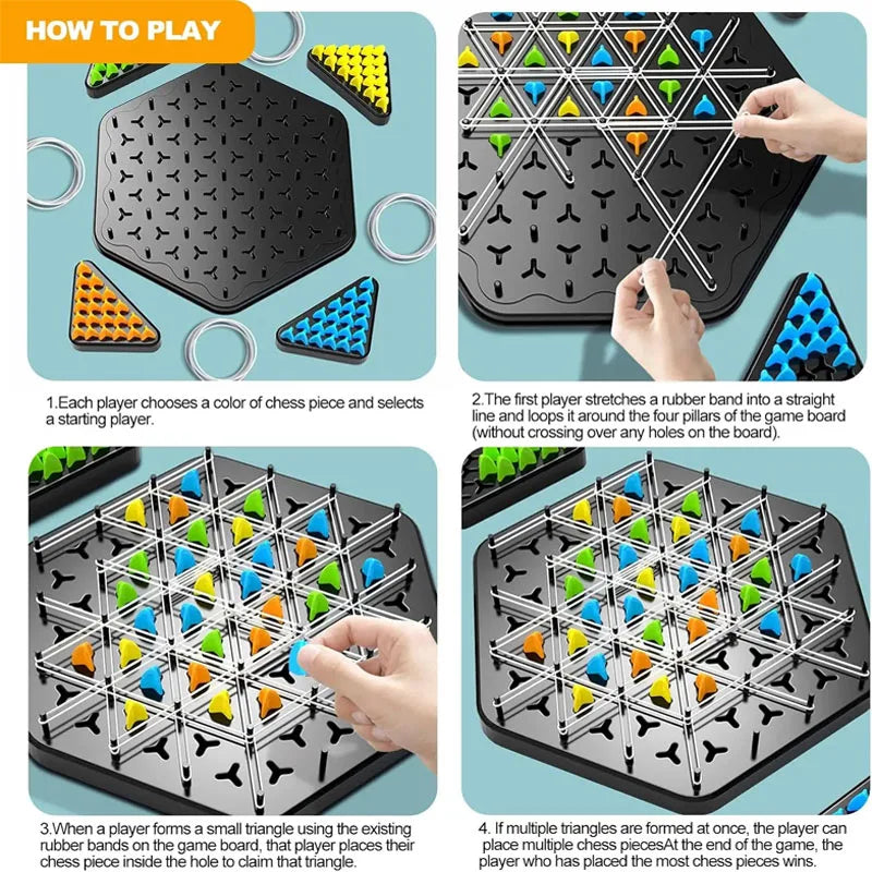 Triangle Strategy Chess Board Game