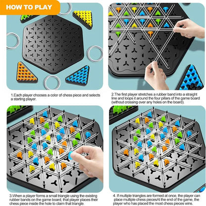 Triangle Strategy Chess Board Game