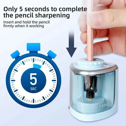 2-in-1 Electric Pencil Sharpener