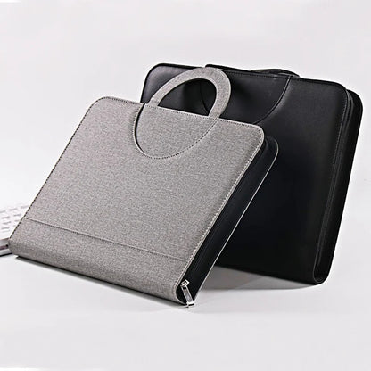 1 Pc A4 Portable File Folder with Calculator