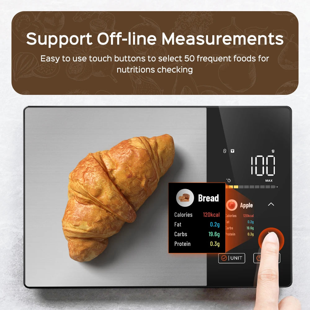 Smart Bluetooth Kitchen Nutrition Scale