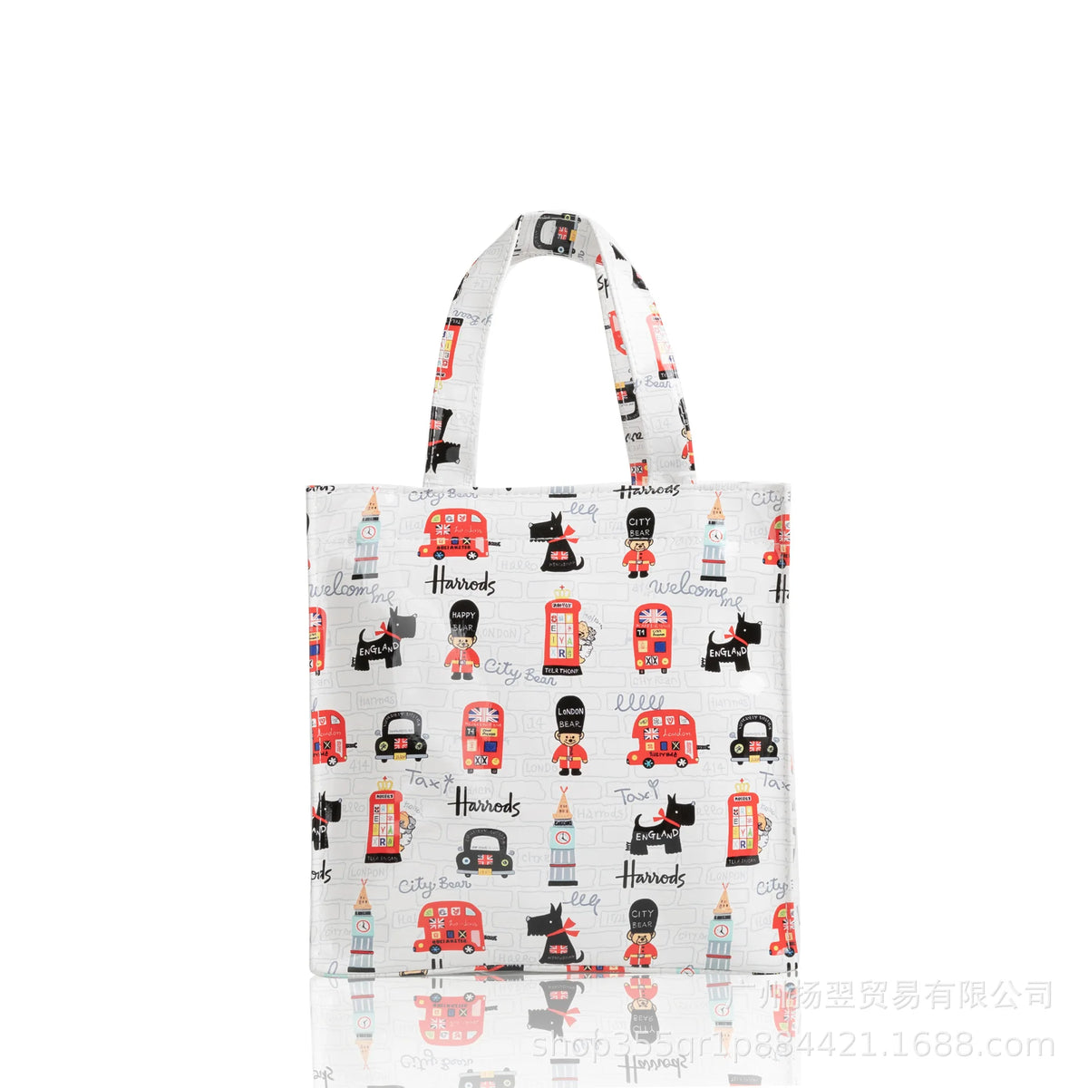 Square PVC Everyday Tote Bag