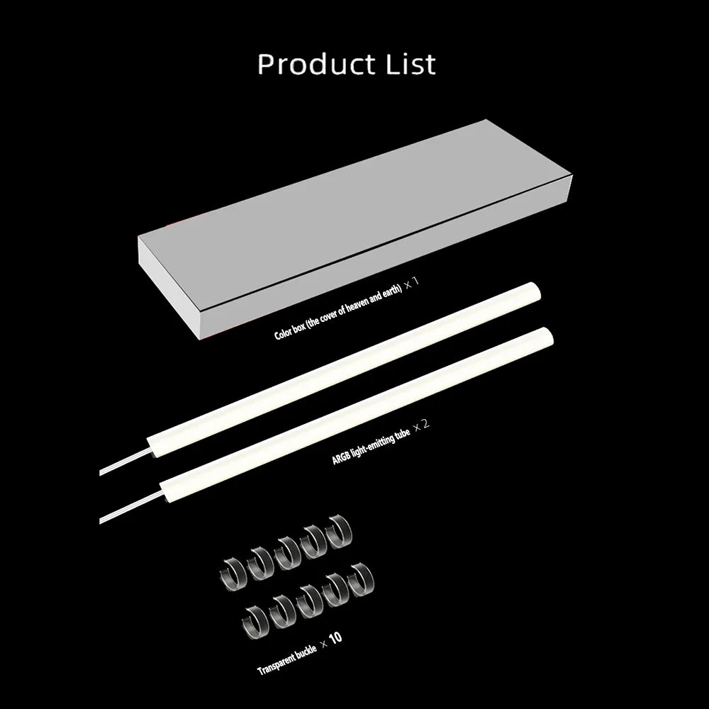 Flexible 5V ARGB Neon Tube Light for PC Cooling Systems