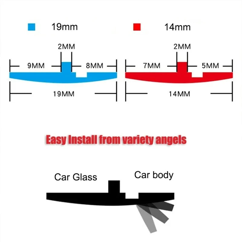 Car Rubber Door Sealing Strip
